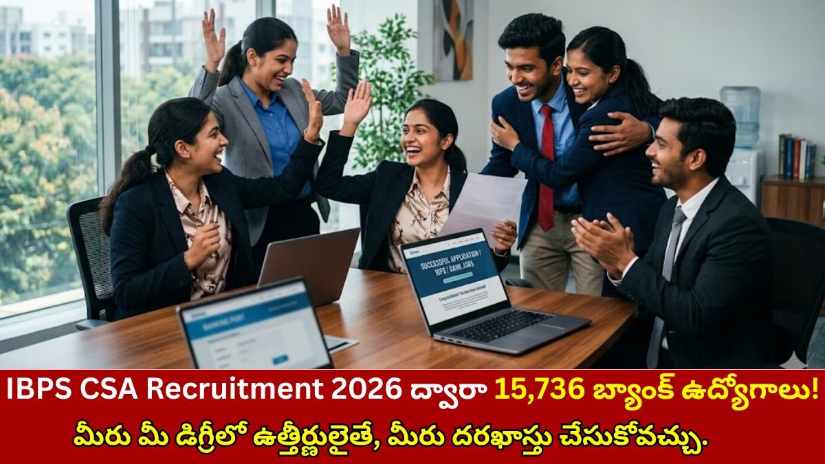 IBPS CSA Recruitment