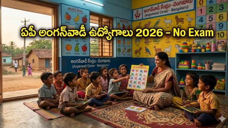 AP Anganwadi Jobs