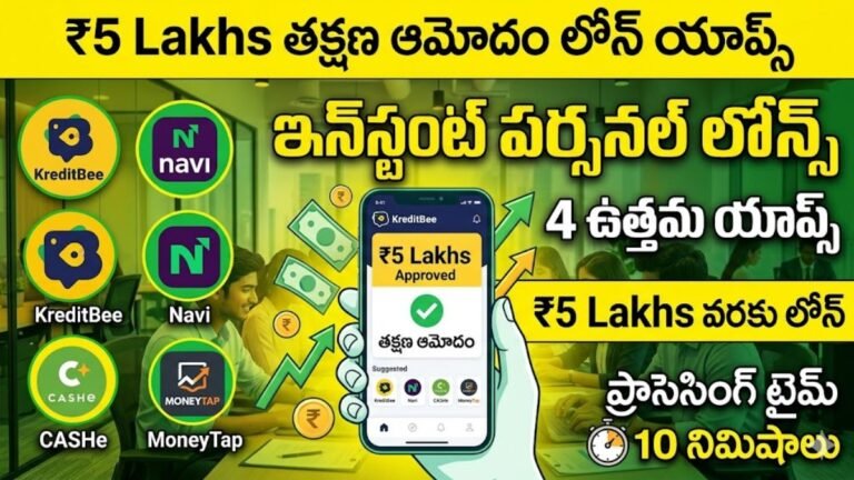 Instant Personal Loan Apps